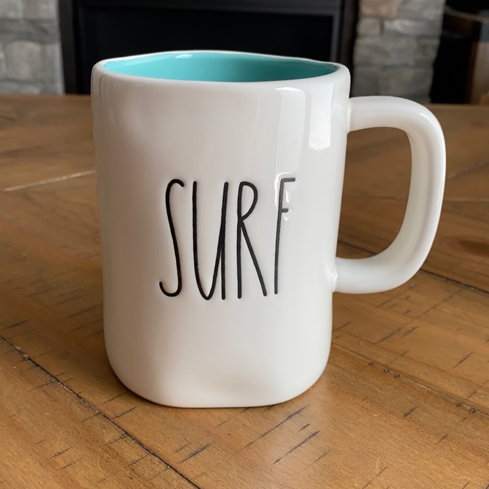 Rae Dunn Coastal SURF  mug